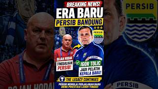 RESMI! Bojan Hodak Tinggalkan Persib, Igor Tolic Jadi Pelatih Baru Maung Bandung #persib