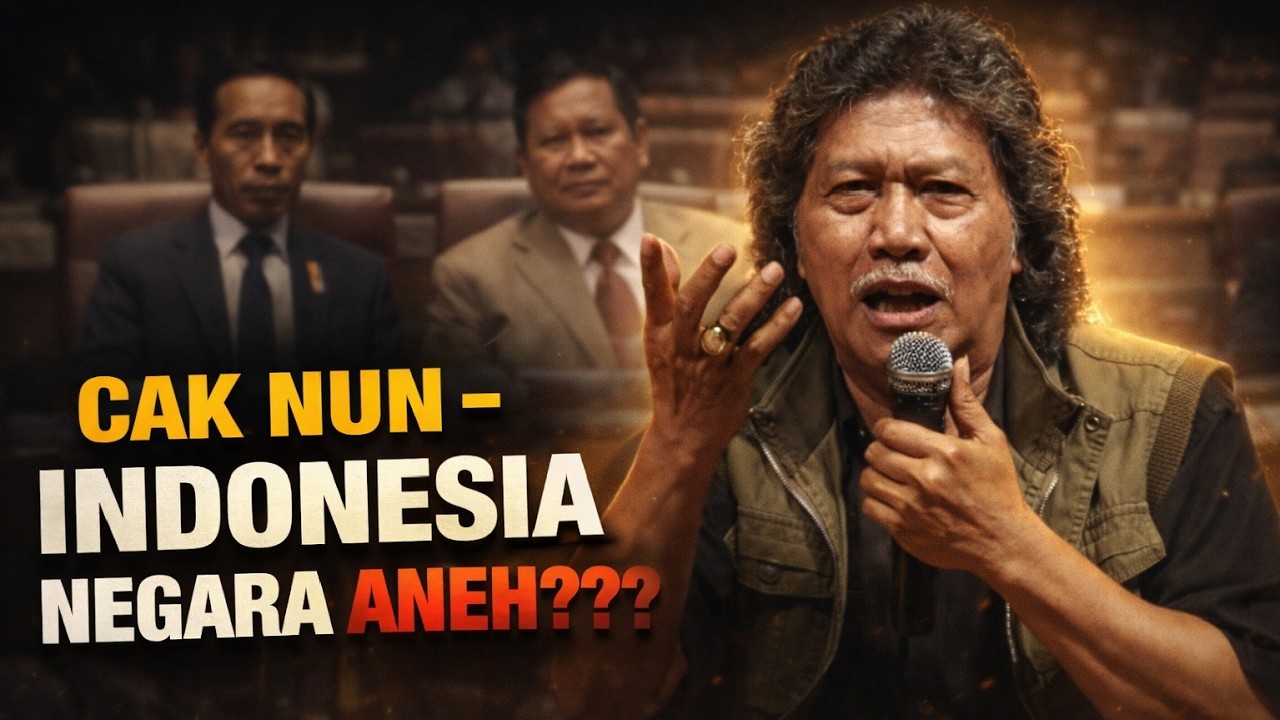 CAK NUN : TERLALU BANYAK KEBODOHAN DI NEGERI INI...???