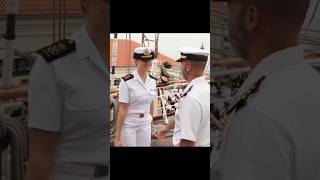 princess discipline and her powerful✨ navy training ship#royal #leonor#training #dicipline #new.