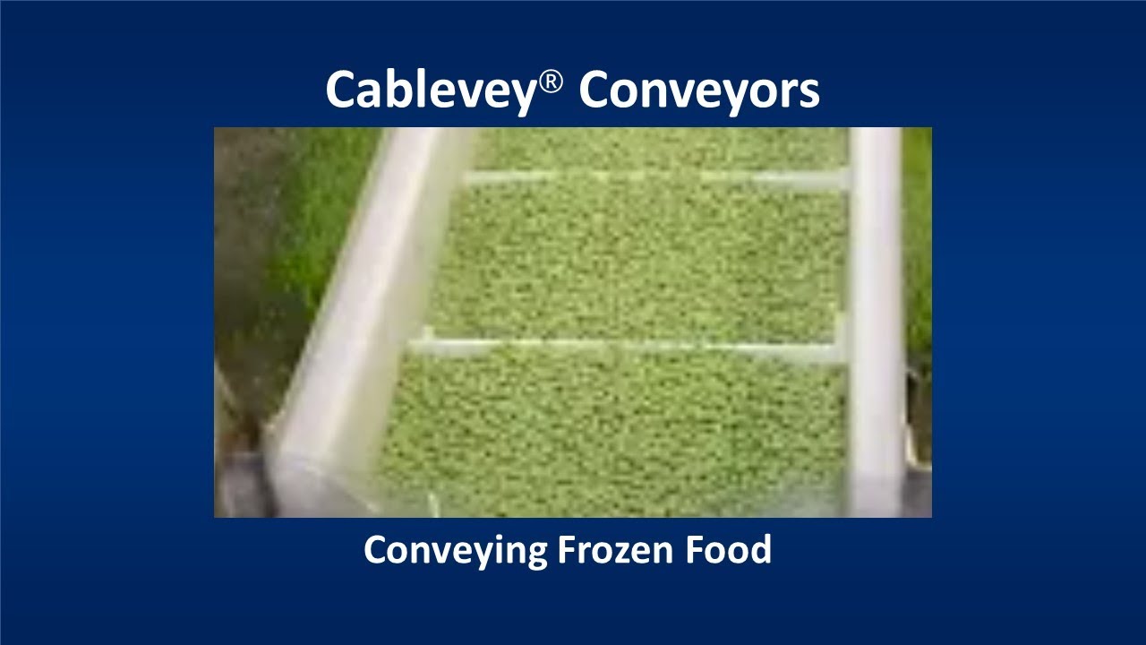 Cablevey® Conveyor - Conveying Frozen Food
