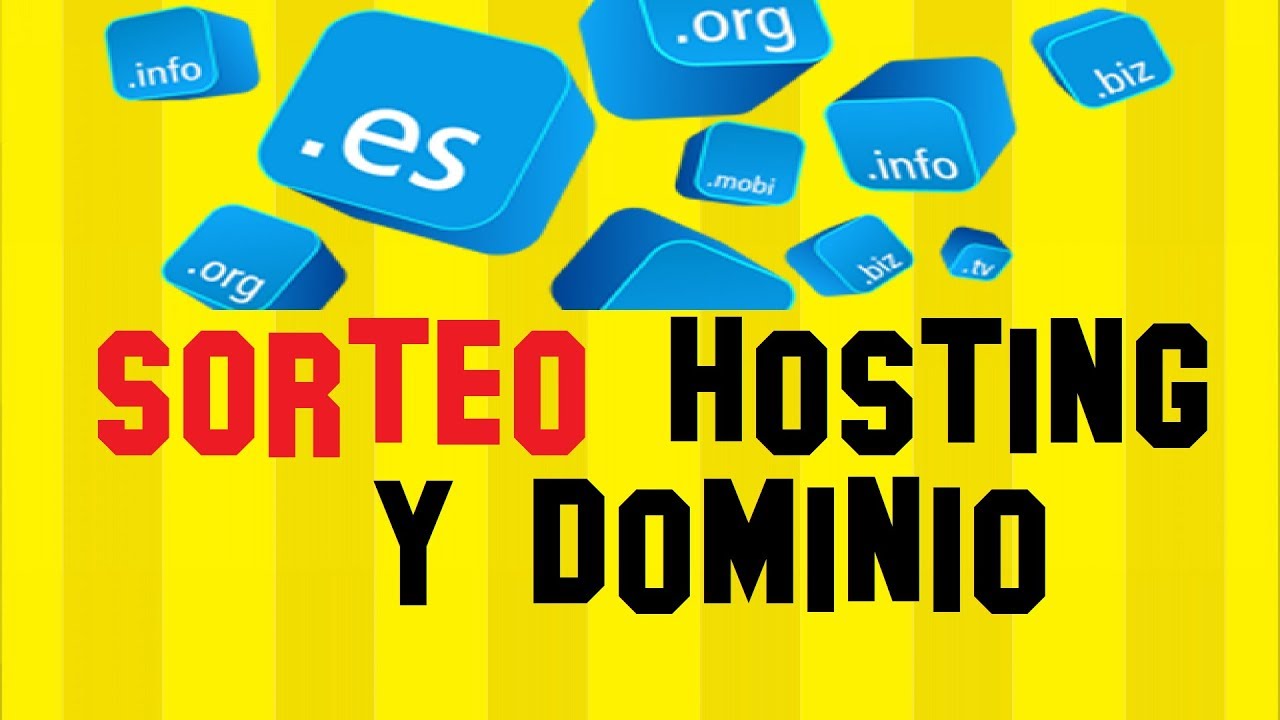 SORTEO HOSTING y DOMINIO GRATIS ✅ Esta página realiza sorteos todos los meses