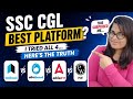 Best SSC CGL Online Coaching? My Honest Review of Top 4 Platforms.