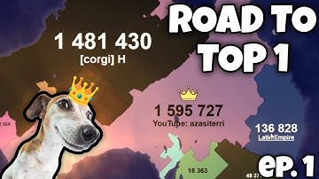 Territorial.io Road To Top 1 in 1v1 | EP. 1