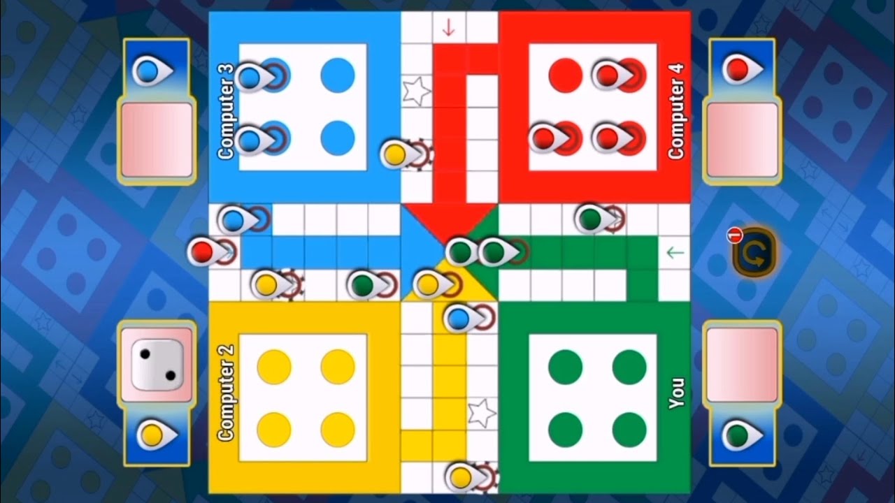 Ludo Randomization Ludo game in 4 players | Ludo King 4 players | Ludo gameplay #35 ...