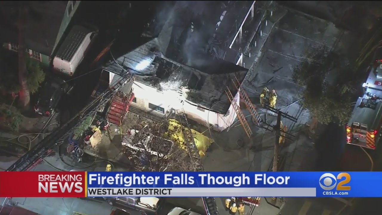 Firefighter Suffers Minor Injuries Battling Westlake Apartment Building Blaze