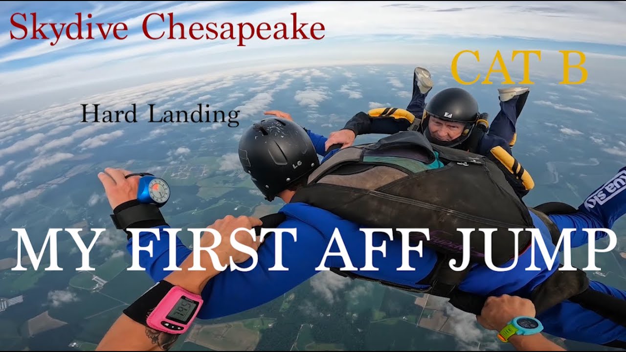 My First AFF Skydive - Skydive Chesapeake