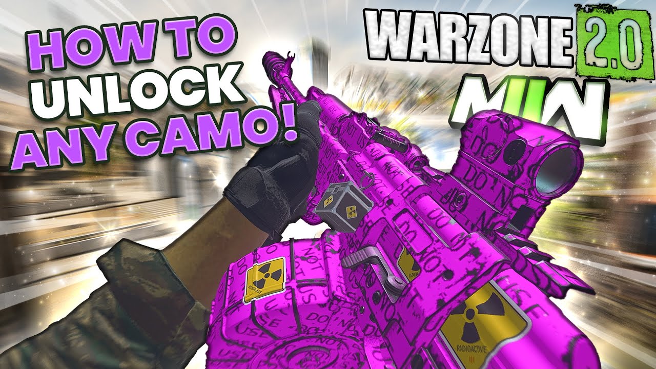 UNLOCK ANY CAMO in Warzone 2 & MW2 [EASY GLITCH TUTORIAL] - YouTube