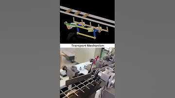 Useful mechanism for packaging industries  Transport Mechanism ✅ #caddesign #solidworks #mechanism