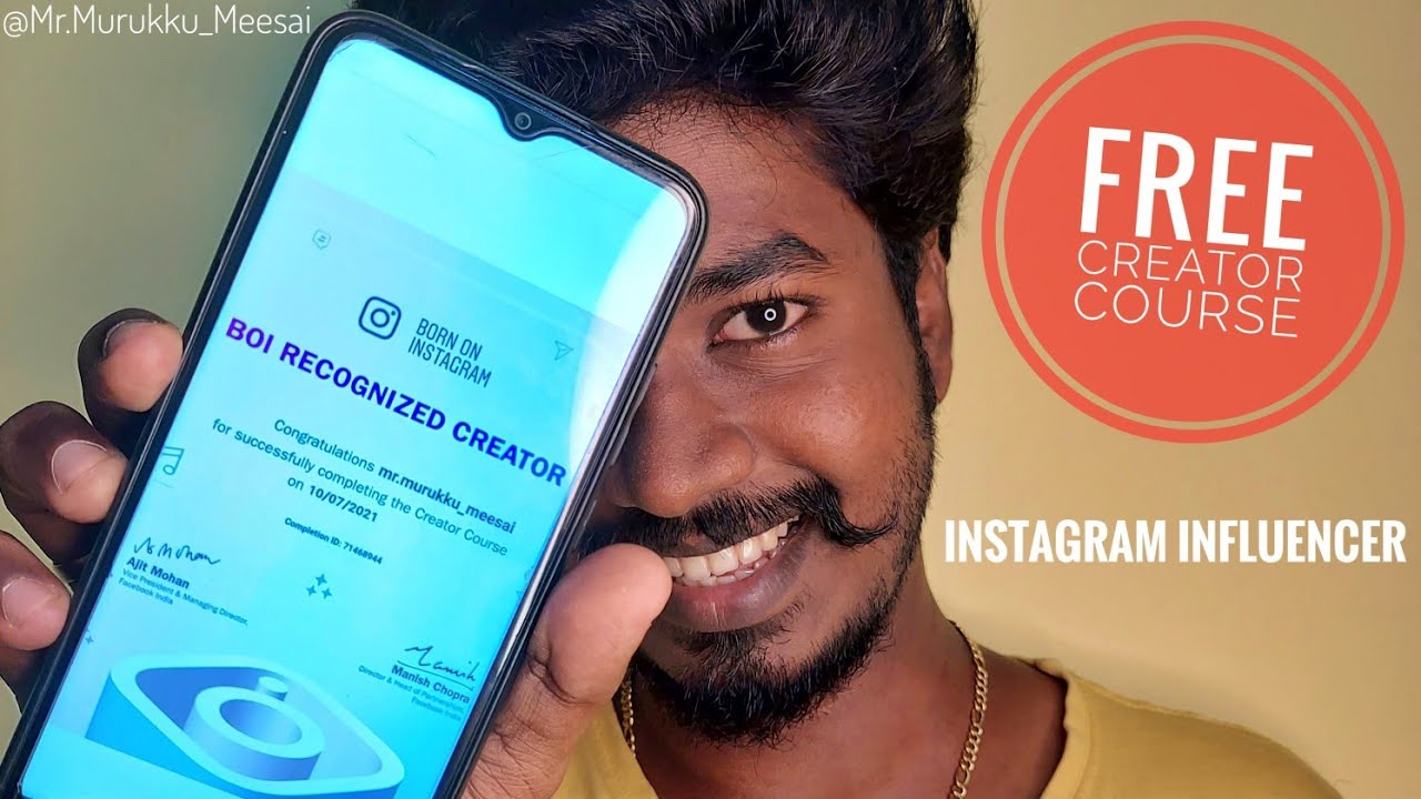 BORN ON INSTAGRAM | Creator Course | FREE