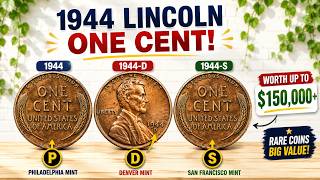 The Hardest 1944 Wheat Penny to Find! This Rare Lincoln Cent Shocked the Coin World,
