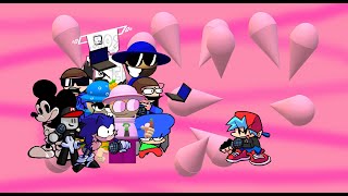 Cone V1 but every turn a different character sings it / Cone V1 BETDACSI