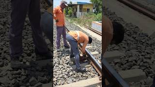 TRACK MANUAL ALIMENT #railway #railtrack #railtrack #train #indianrailways