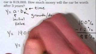 Algebra Review Exponential Growth and Decay