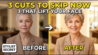 3 Haircuts That Will Make You Look 10 Years YOUNGER & 3 You Should Avoid | For Women Over 60"