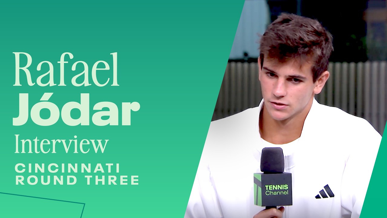 Rafa Jodar reacts to his wild COMEBACK vs Shapovalov | 2026 Cincinnati