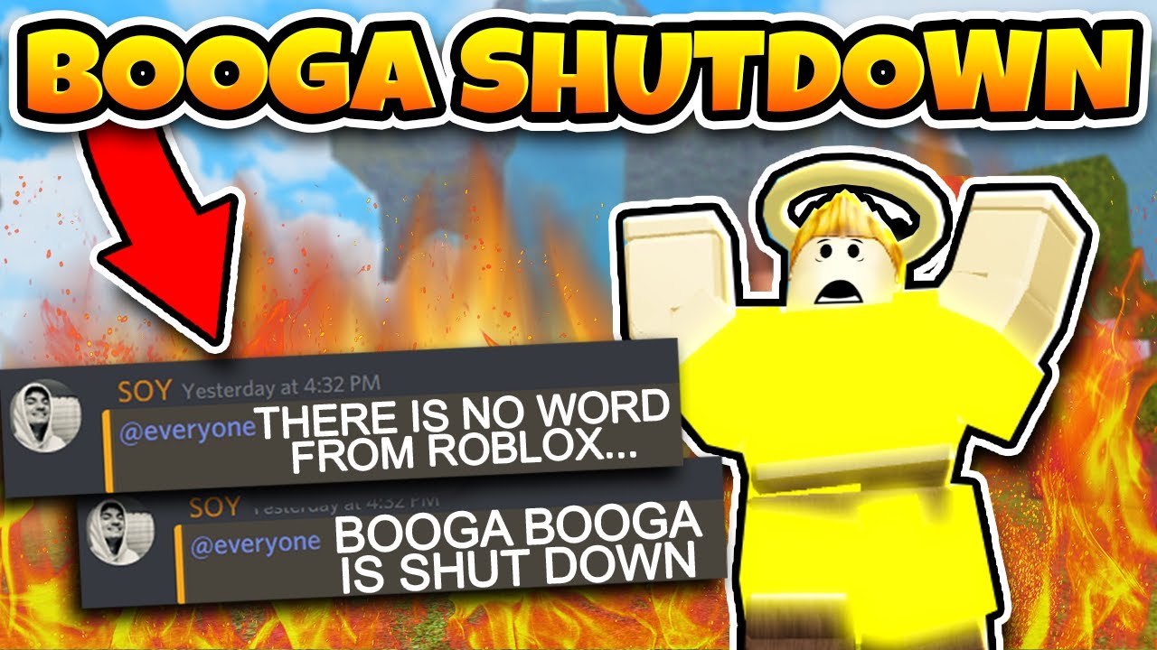 Booga Booga Is Shutdown Updated Roblox Booga Booga Youtube - roblox booga booga hacks 2019 irobux discord