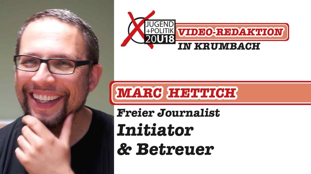 Interview mit Marc Hettich, Betreuer der Jugend-Redaktion Krumbach