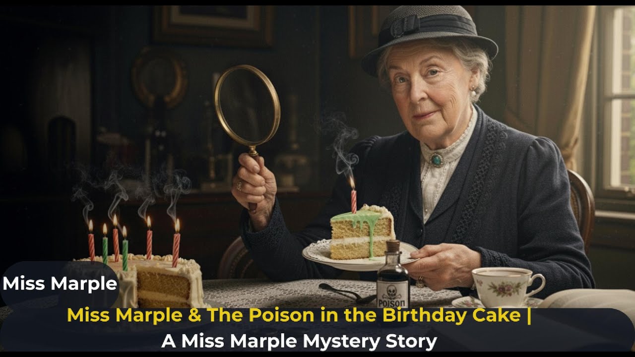 Miss Marple & The Poison in the Birthday Cake  A Miss Marple Mystery Story