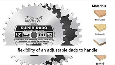 Freud - SD208 10" x 32T Super Dado Sets (SD510)