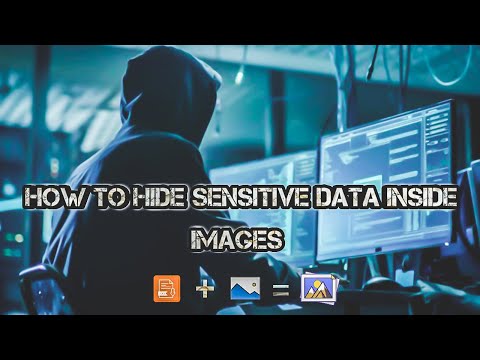 How to hide sensitive data inside an image....🙀