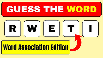 Guess The WORD | Scramble Word Challenge Round 23 By Mindful Mosaic 2.0 | Word Association Edition