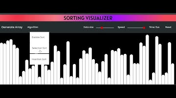 SORTING VISUALIZER