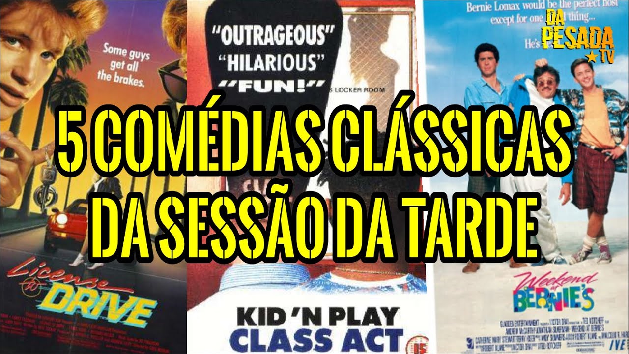 5 FILMES CLÁSSICOS DA SESSÃO DA TARDE - YouTube