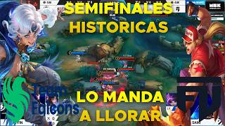 LO MANDA A LLORAR Y CALLAR,BEEF EN SEMIFINALES HISTORICAS, TEAM FALCONS VS FUT