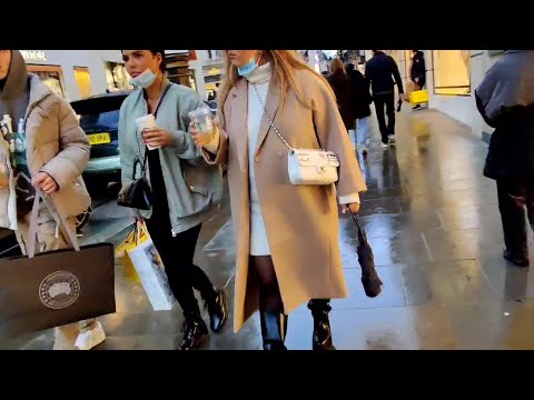 Video: Fashionistas besatte London