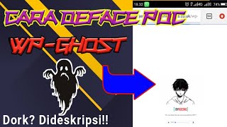 CARA DEFACE POC WP-GHOST