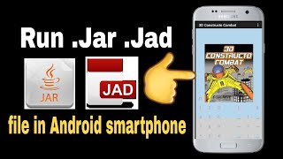 Run Java Game and application(.jar)  in Android smartphone||Hindi screenshot 2