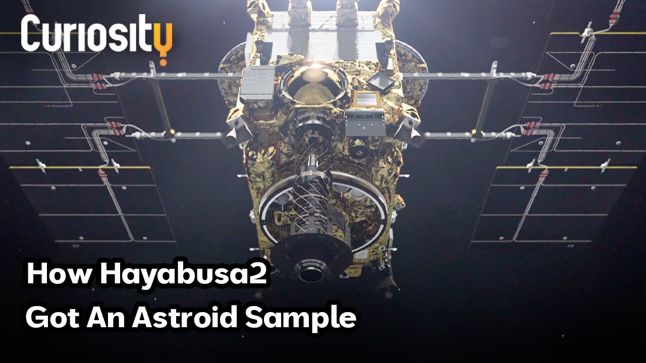 Documentary backdrop image for How Hayabusa2 Obtained A Sample From An Asteroid (2024)