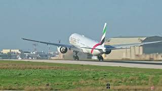 Emirates | A6-EGZ | Boeing 777-31HER (MSN 41081) take off as EK109 back to Dubai via Larnaca Emirates | A6-EGZ | Boeing 777-31HER (MSN 41081) take off as EK109 back to Dubai via Larnaca