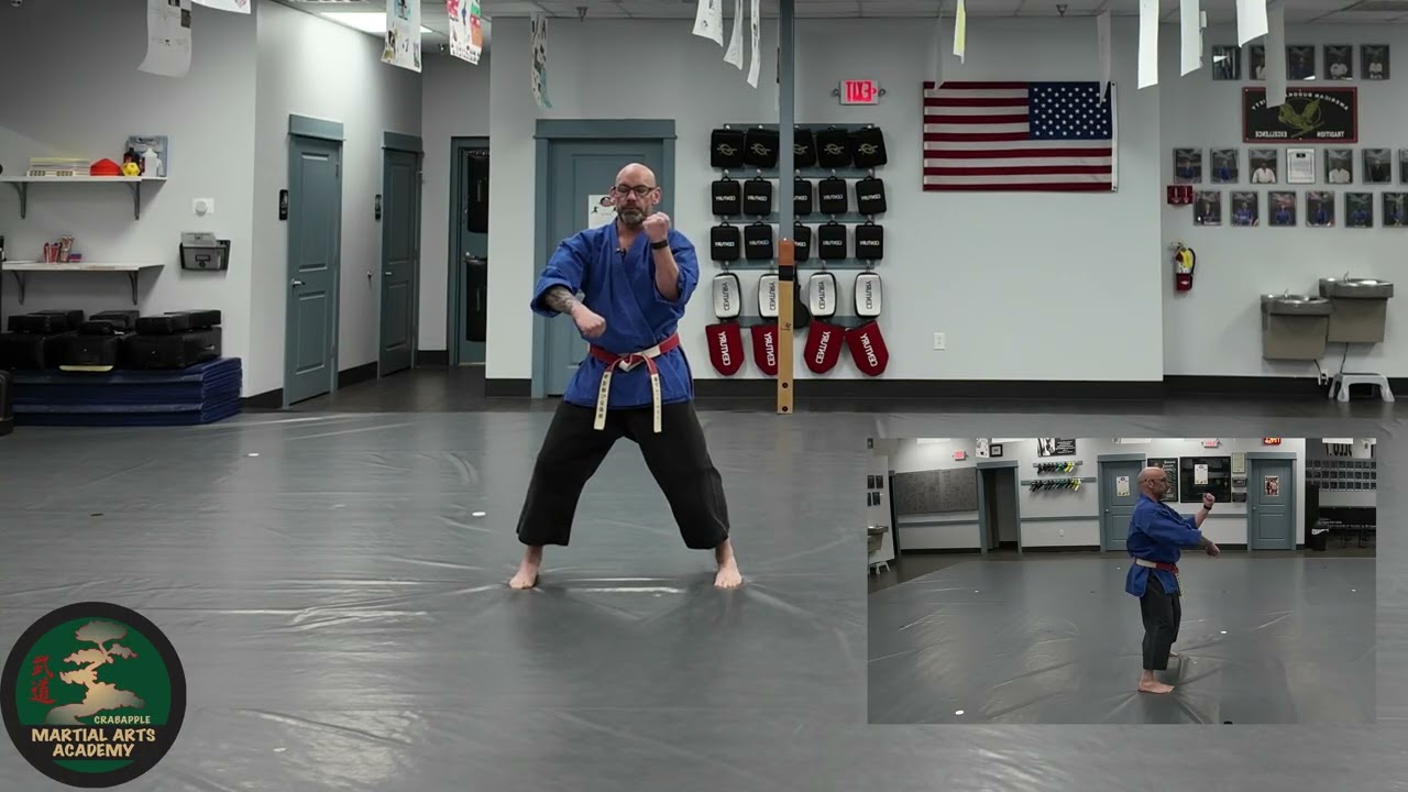 Go Pei Sho Kata Walkthrough (Mirror Image) | Children Teen Adult Karate | Alpharetta Martial Arts