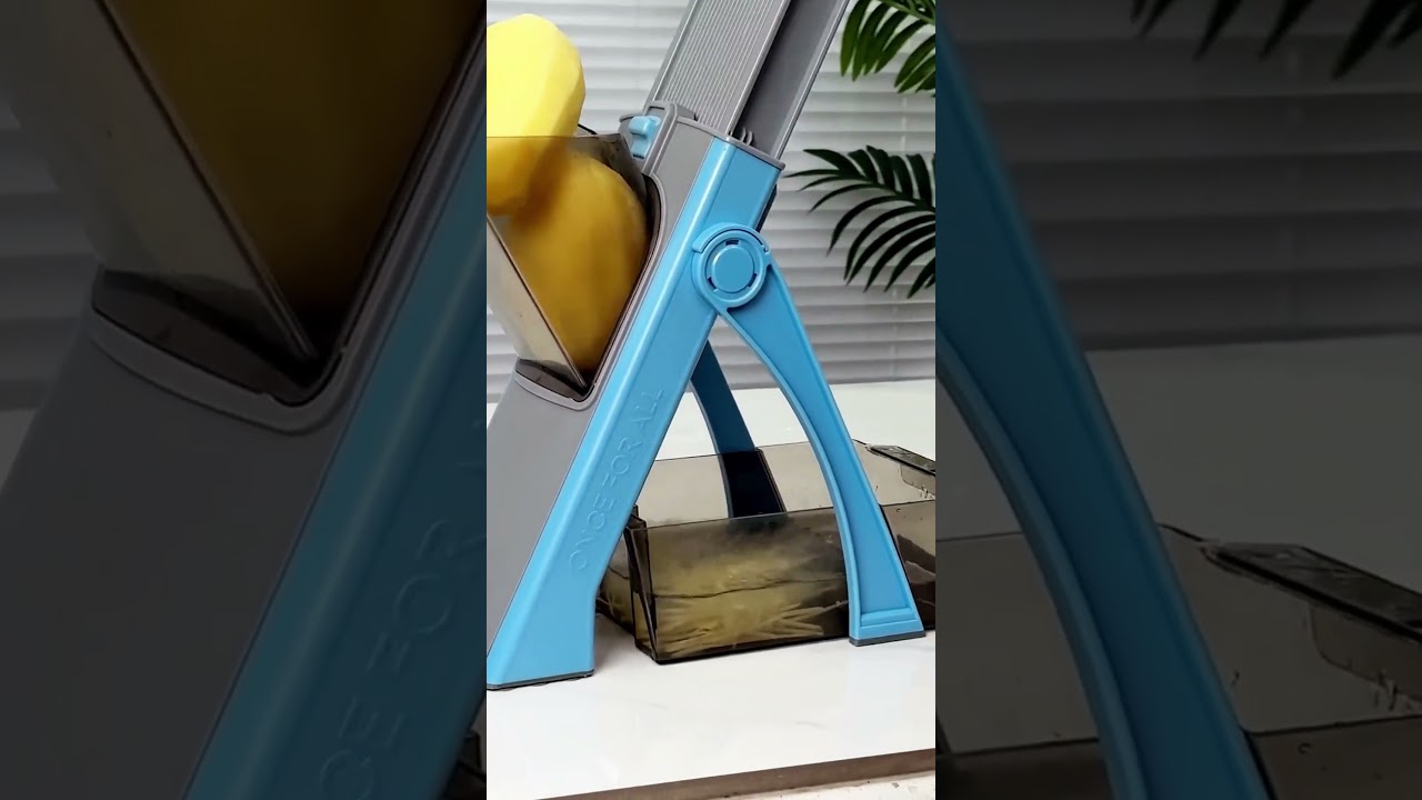 Super easy to use. Slice, shred, dice, cut into strips, it's all done!