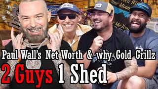 Famous Paul Wall's Net Worth & Why Gold is the Best for Replacing a tooth | 2 Guys 1 Shed Comedy #teeth Profile