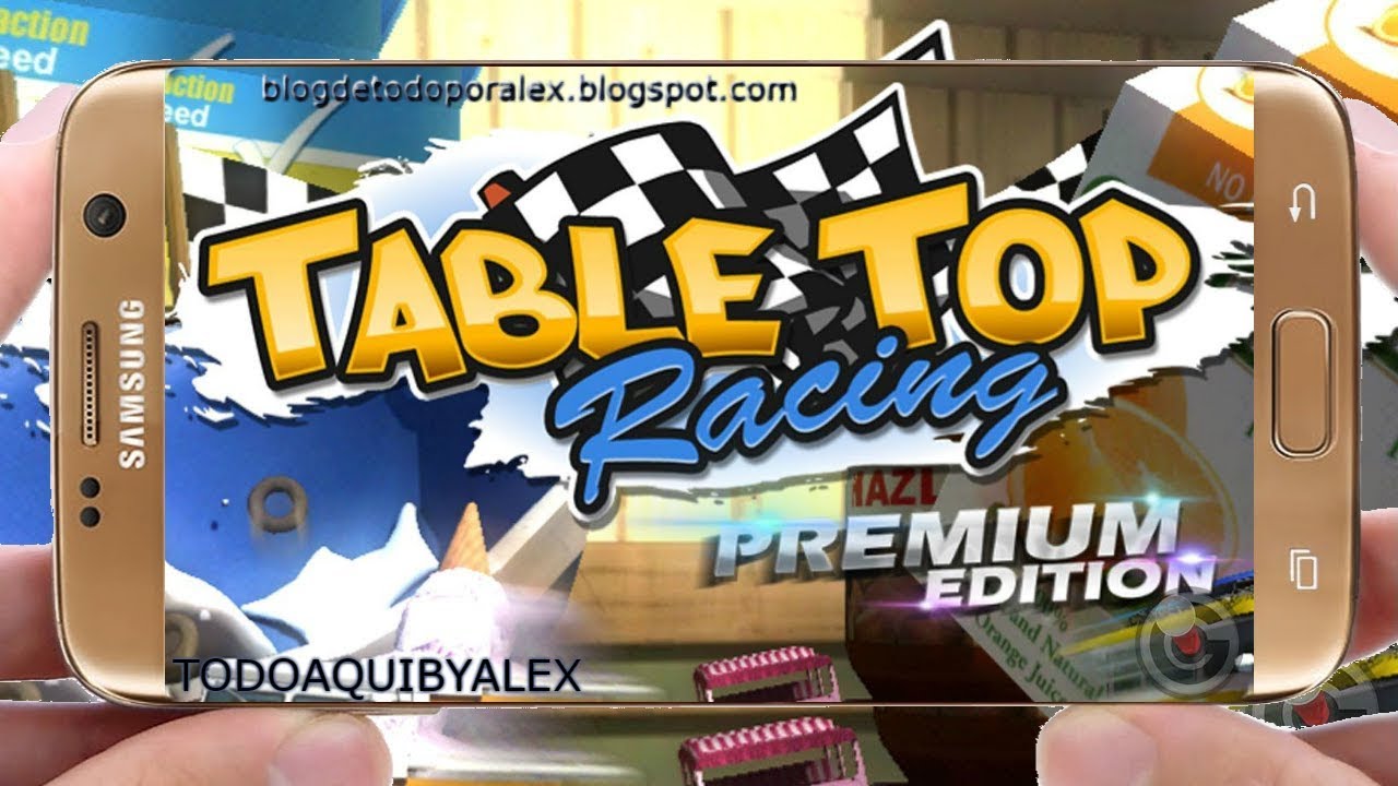 Coches! Descargar Table Top Racing Premium v1.0.43 Apk + Obb