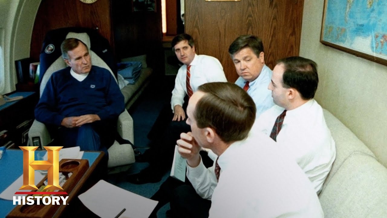 The Secret History of Air Force One H. W. Bush Declares War on