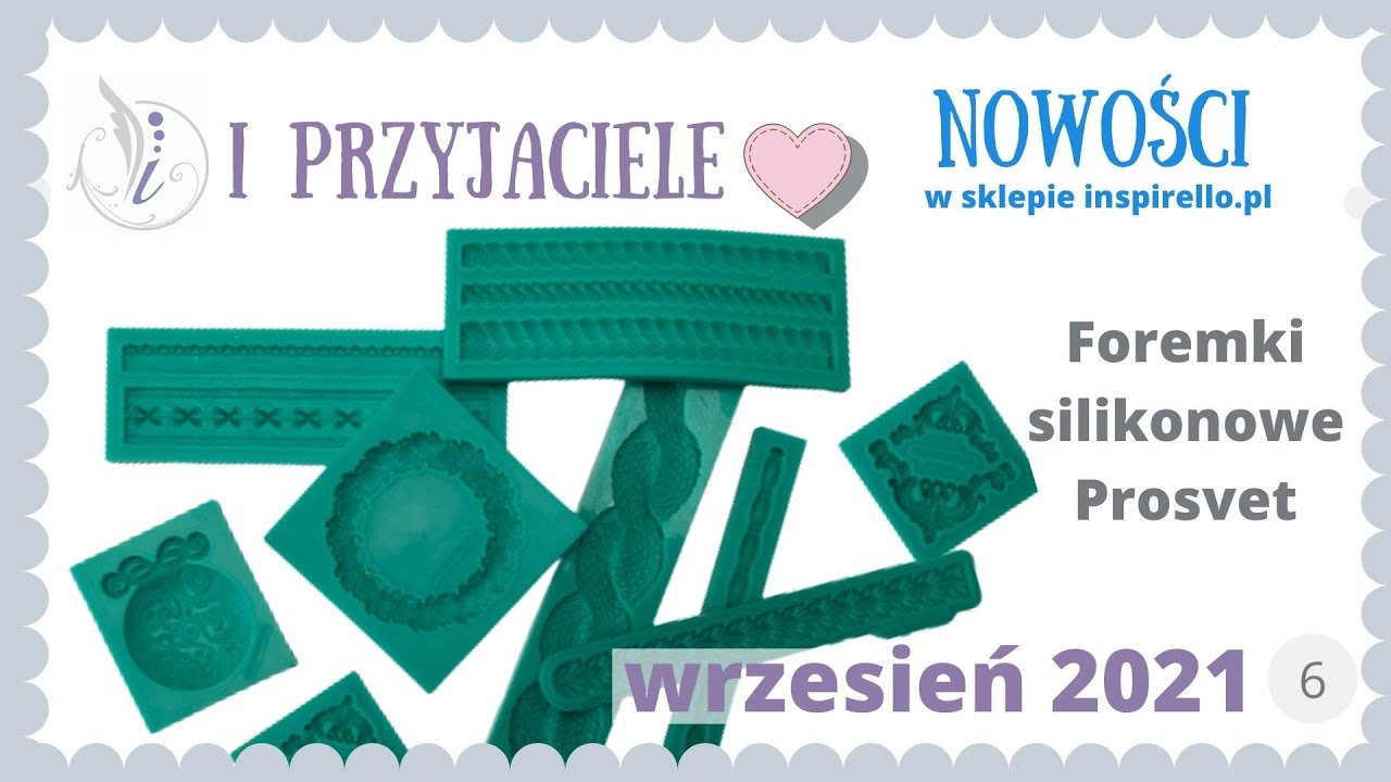 NOWOŚCI w sklepie inspirello FOREMKI PROSVET