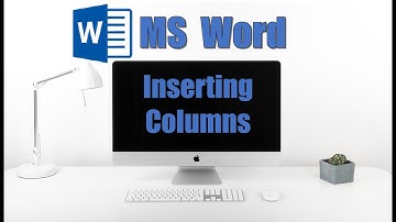 Learn how to Create Columns in Word