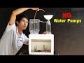 Building an Awesome Aquarium with Automatic Fountain (No water pumps)