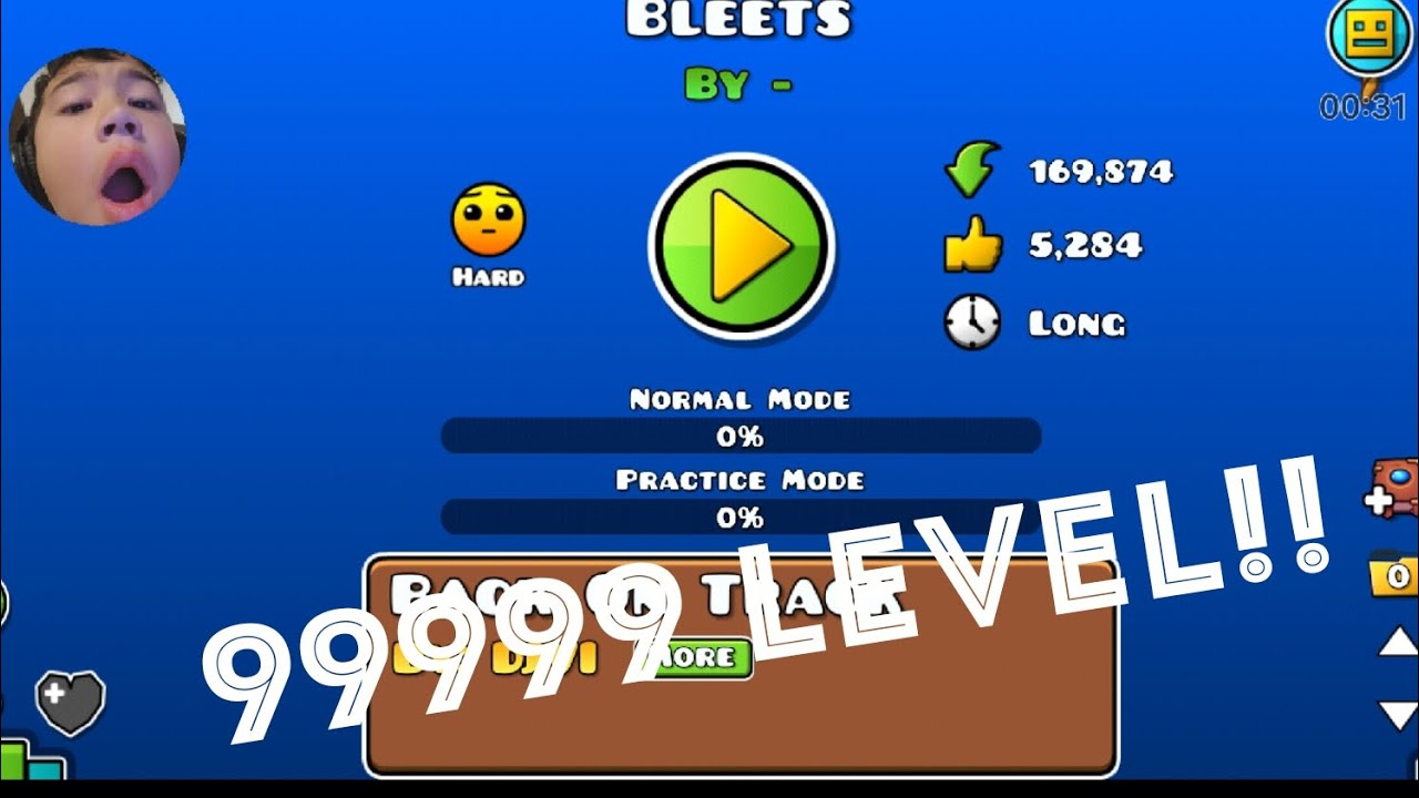 Playing recent tab in geometry dash - YouTube