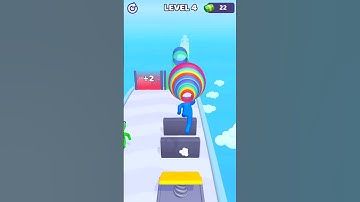 Layer Man 3d Run Level-4 #Shorts #Funny #Man