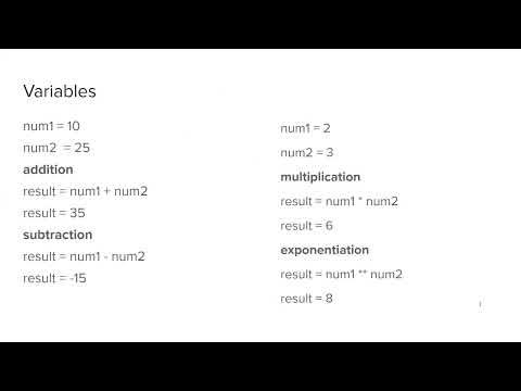 Python Fundamentals 1: Data Types, Variables, and Basic Operations ...