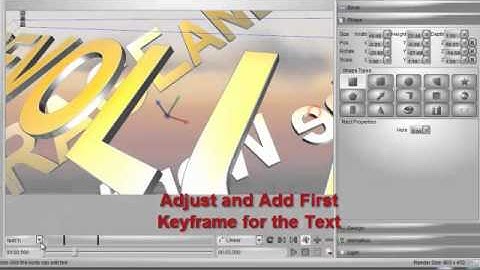 Create 3D Title Animation With Aurora 3D Animation Maker