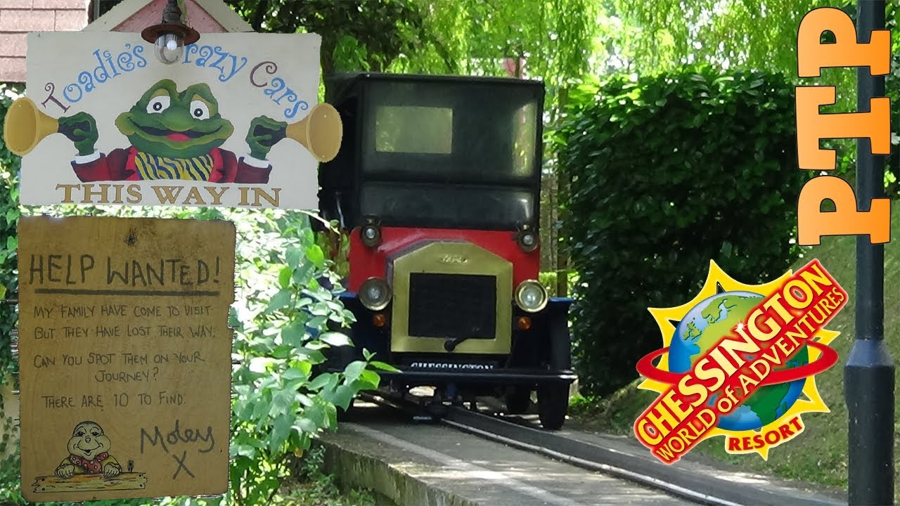 Toadies Crazy Cars Chessington World of Adventures YouTube