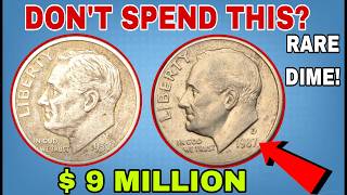 Top 2 Rare 1957 & 1987 D Roosevelt Dime Coins Worth a Fortune! Check Your Coins Before It's Too Late