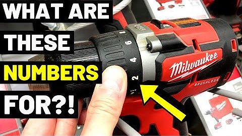 CORDLESS VS. CORDED DRILLS--What Are The Numbers For?! (Clutch Control / Slip Clutch / Torque Drill)