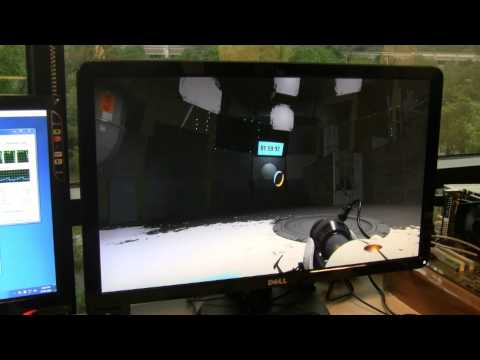 Portal 2 running on the new VIA Nano L4700 Quadcore CPU