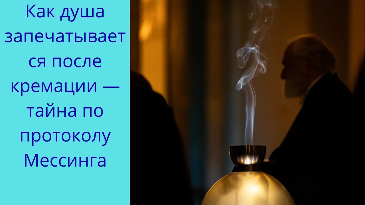Как душа запечатывается после кремации — тайна по протоколу Мессинга